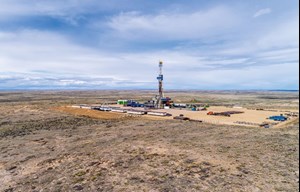 Fig. 3. Operations on the Wyoming side of the Niobrara play are gaining momentum. Photo: Anadarko Petroleum.