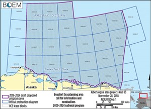 Fig. 4. Beaufort Sea leasing area. Image: BOEM.