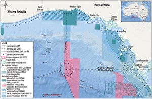 Fig. 3. Equinor plans to drill the Stromlo-1 exploration well in Exploration Permit 39, off South Australia, at some point in late 2020. Map: Equinor.