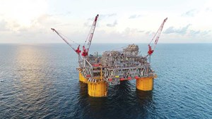 Fig. 3. Exemplified by Shell’s Appomattox platform, which went onstream in 2019, deepwater projects continue to comprise the lion’s share of Gulf of Mexico development work. Image: Shell.