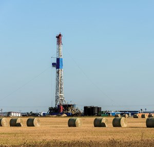 Fig. 1. With only four rigs at work, scenes such as this have become rarities in the DJ-Niobrara. Image: PDC Energy, Inc.