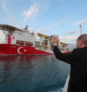 Turkish natural gas drillship