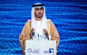 Dr. Sultan Ahmed Al Jaber, UAE Minister of Industry and Advanced Technology and ADNOC Managing Director and Group CEO