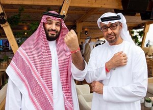 Bin Salman and Bin Zayed