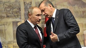 Vladimir Putin and Recep Tayyip Erdogan