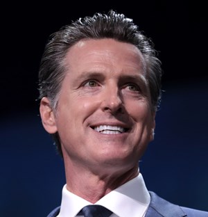 California governor Gavin Newsom