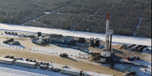Fig. 1. Sustained, higher oil prices have helped to encourage greater drilling activity in Western Canada. Overall, Canadian activity should be up more than 40% from the trough of 2020. Image: Akita Drilling Ltd.
