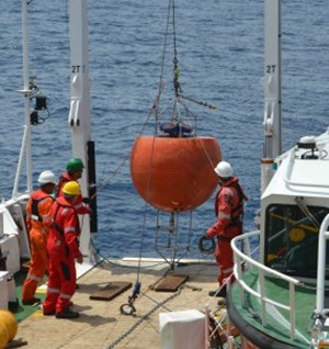 workers on the Deepwater Tano Cape Three Points block offshore Ghana