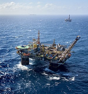 Petrobras offshore drilling platform
