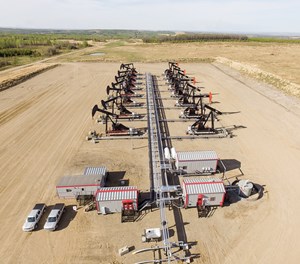 Fig. 4. The ConnectedProduction well manager solution gives ARC Resources single-platform control for large sites with up to 32 artifi cial lift wells, and contextualized production information to help operators maintain optimal production levels and troubleshoot issues.