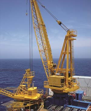 Sparrows offshore crane