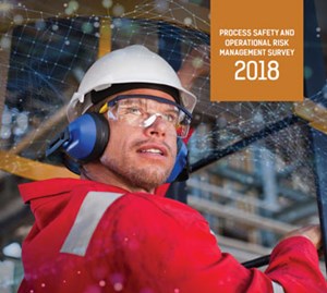 Fig. 1. The 2018 global process safety (PSM) and operational risk management survey reveals how senior leaders perceive operational risk and process safety management.
