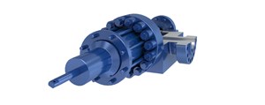 Fig. 1. The Active Seat Gate Valve provides game-changing sealing performance in the field. It dramatically reduces the amount of heavy grease required during operations by hundreds of pounds per well. Image: Oil States International.