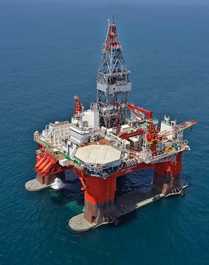 Fig. 7. Seadrill’s West Hercules semisubmersible has drilled two wells for Equinor during the summer of 2022. Image: Seadrill.