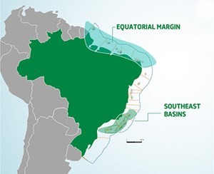 Fig. 3. Petrobras’ exploratory CAPEX is largely directed to two regions. Source: Petrobras.